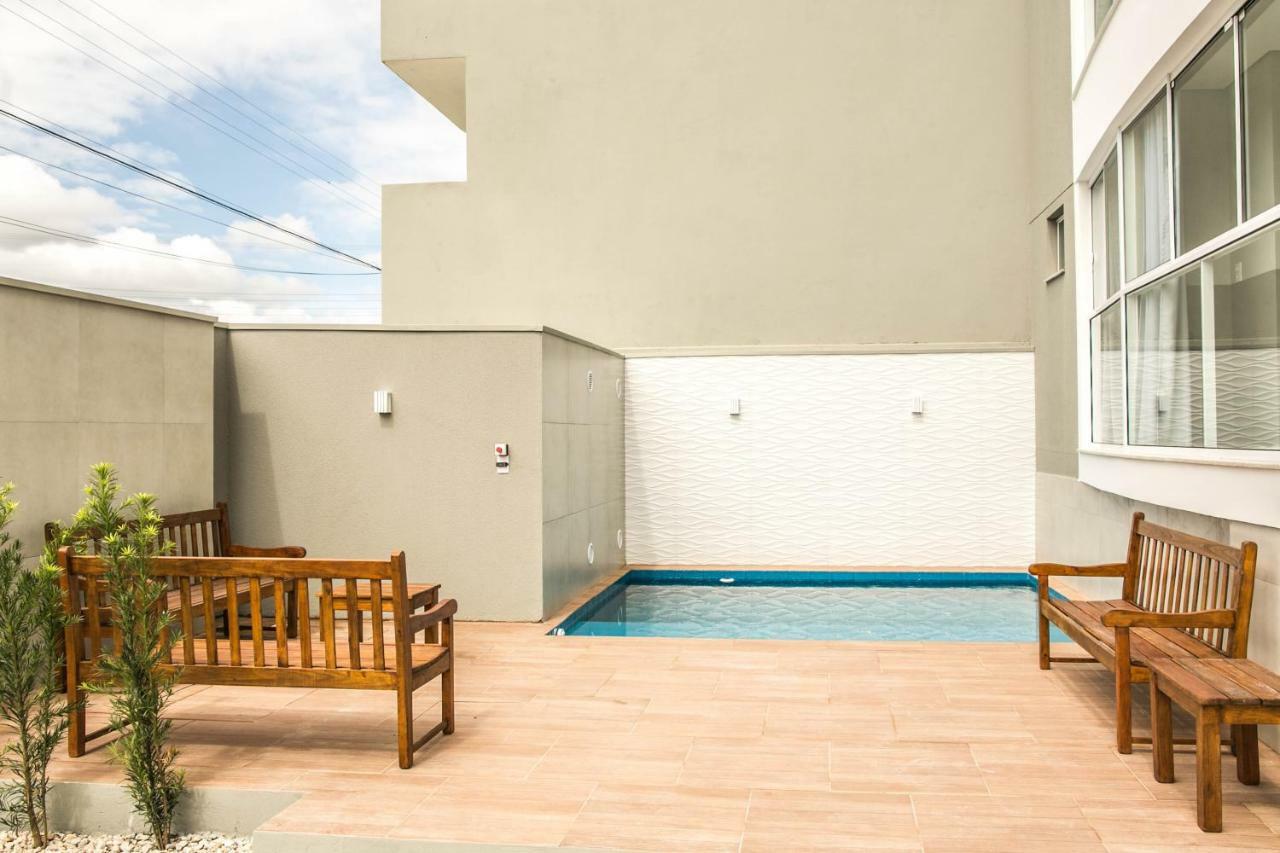 Ferienwohnung Edificio Algarve Balneário Camboriú Exterior foto